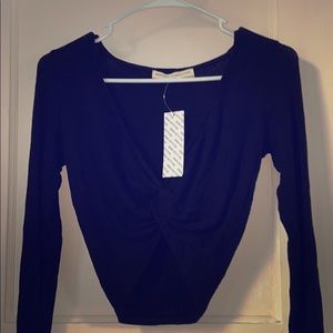 urban outfitters knot front top